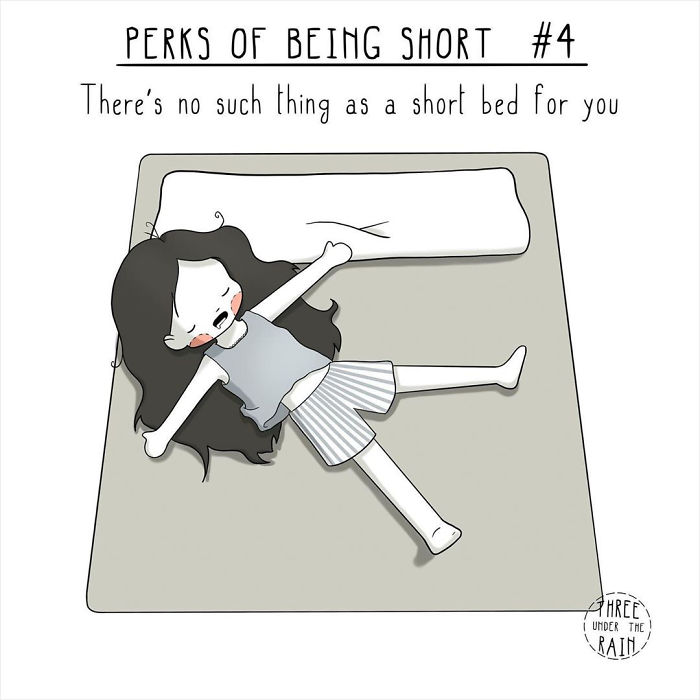 5-Foot-Tall Artist Illustrates What Being Short Is Like In 15 Wholesome Pics 5-Foot-Tall Artist Illustrates What Being Short Is Like In 15 Wholesome Pics