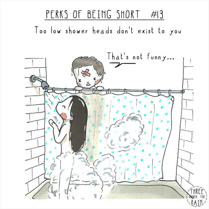 5-Foot-Tall Artist Illustrates What Being Short Is Like In 15 Wholesome Pics 5-Foot-Tall Artist Illustrates What Being Short Is Like In 15 Wholesome Pics