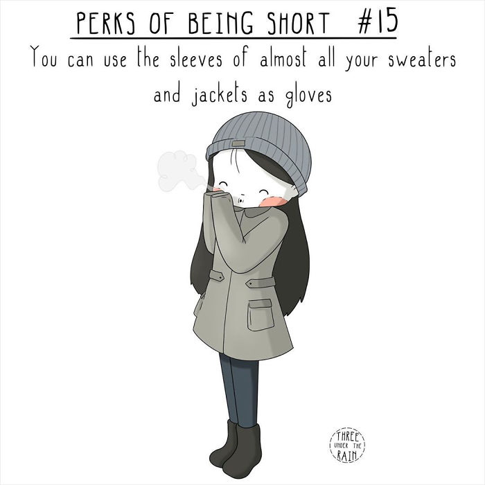 5-Foot-Tall Artist Illustrates What Being Short Is Like In 15 Wholesome Pics 5-Foot-Tall Artist Illustrates What Being Short Is Like In 15 Wholesome Pics