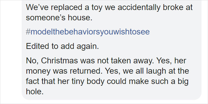 Parents Are Loving This Mom’s Concept On Punishing Her Daughter For Putting A Hole In The Wall Parents Are Loving This Mom’s Concept On Punishing Her Daughter For Putting A Hole In The Wall