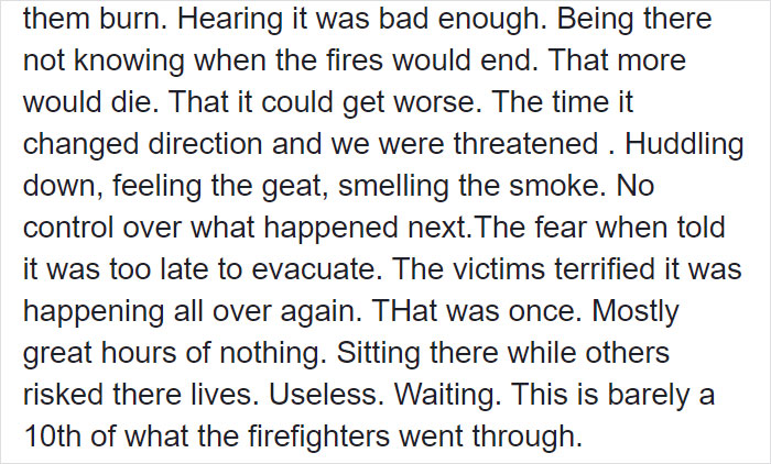 Volunteer Paints A Picture Of How Terrifying The Bushfires Actually Are Volunteer Paints A Picture Of How Terrifying The Bushfires Actually Are