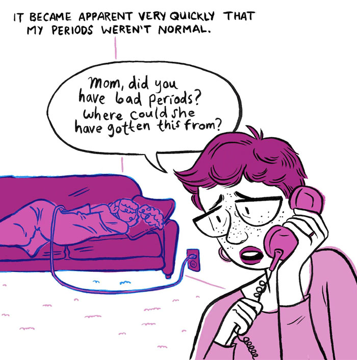 Woman Illustrates The Reality Of Women Who Suffer From Endometriosis Woman Illustrates The Reality Of Women Who Suffer From Endometriosis