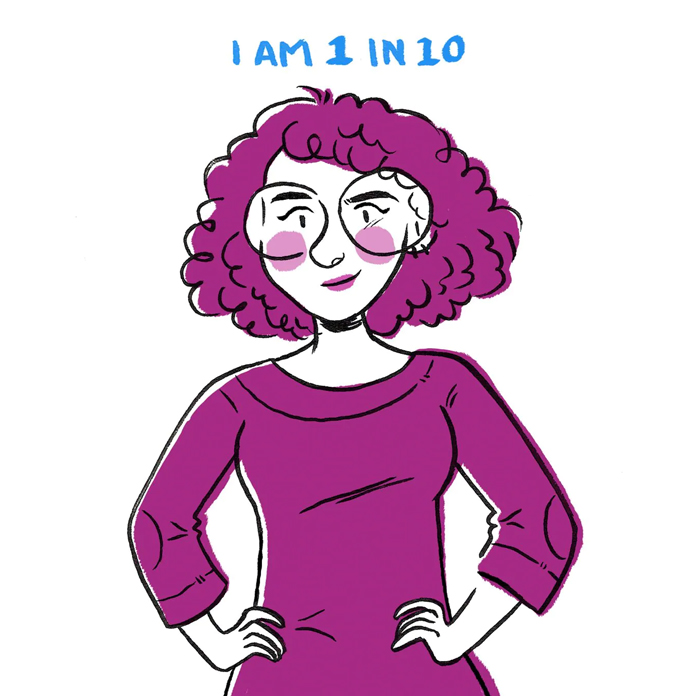 Woman Illustrates The Reality Of Women Who Suffer From Endometriosis Woman Illustrates The Reality Of Women Who Suffer From Endometriosis