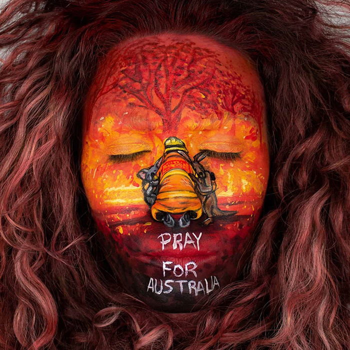32 Artists From All Over The World Pay Respect To The Australian Bushfires With Beautiful Art 32 Artists From All Over The World Pay Respect To The Australian Bushfires With Beautiful Art