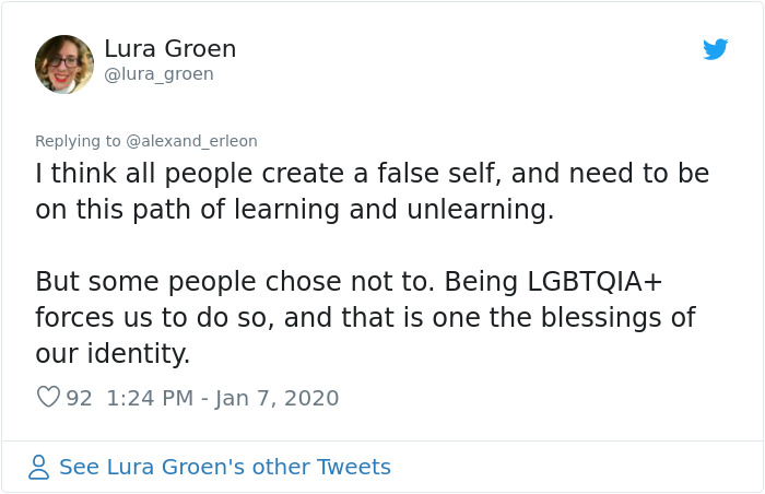 Twitter Thread About How Queer People Are Forced To Create Defense Mechanism And Sacrifice Authenticity Goes Viral Twitter Thread About How Queer People Are Forced To Create Defense Mechanism And Sacrifice Authenticity Goes Viral