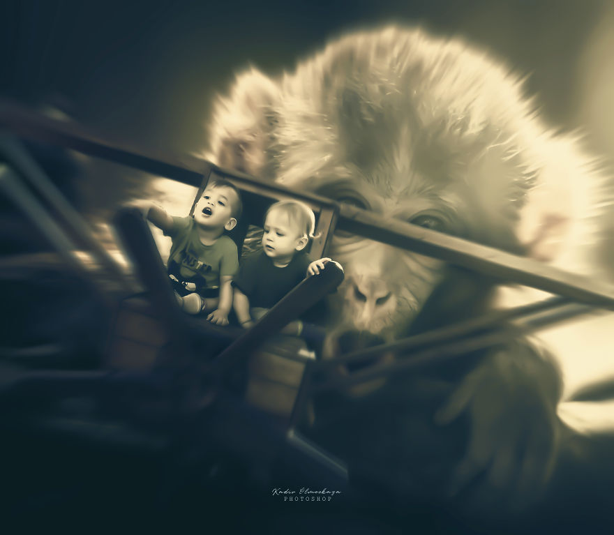 I Create Animal Photo Manipulations