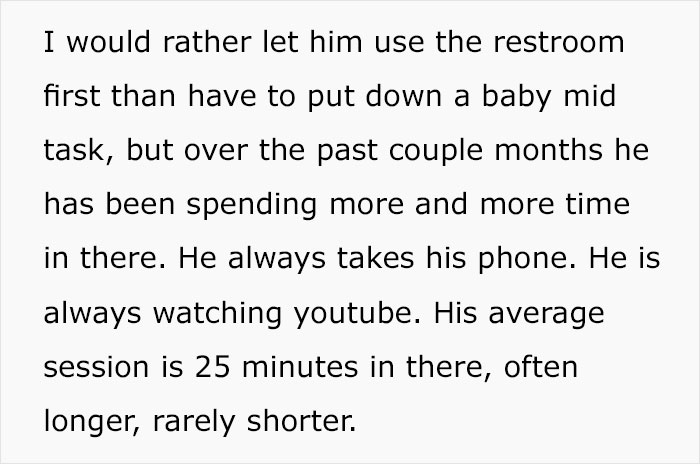 Wife Turns WiFi Off After Noticing Husband Goes To The Toilet Whenever It&#8217;s His Time To Take Care Of Kids
