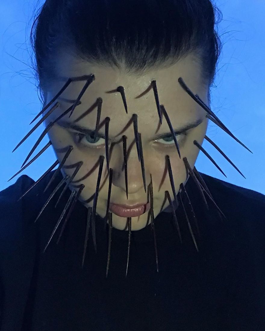 This Russian Artist Dresses Herself And Her Models In Surreal And Weird Costumes Made Out Of Vegetables, Fruits And Plants (74 Pics) This Russian Artist Dresses Herself And Her Models In Surreal And Weird Costumes Made Out Of Vegetables, Fruits And Plants (74 Pics)