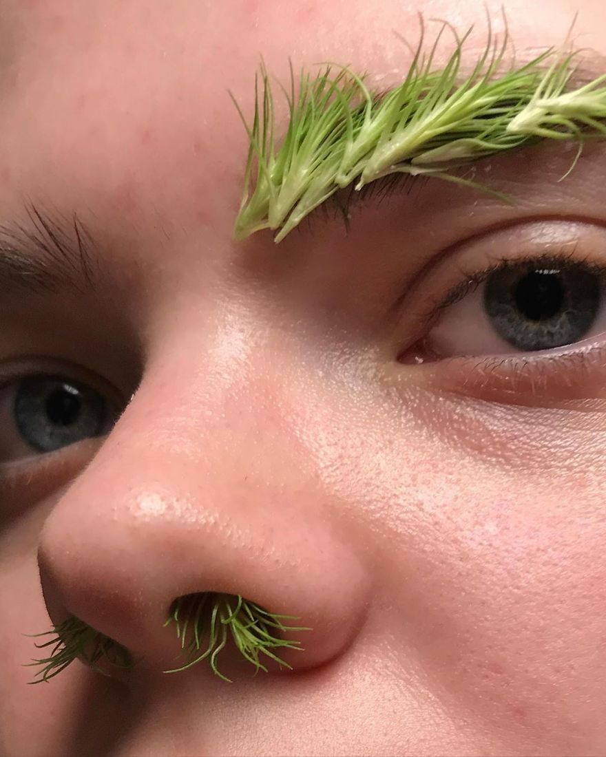 This Russian Artist Dresses Herself And Her Models In Surreal And Weird Costumes Made Out Of Vegetables, Fruits And Plants (74 Pics) This Russian Artist Dresses Herself And Her Models In Surreal And Weird Costumes Made Out Of Vegetables, Fruits And Plants (74 Pics)