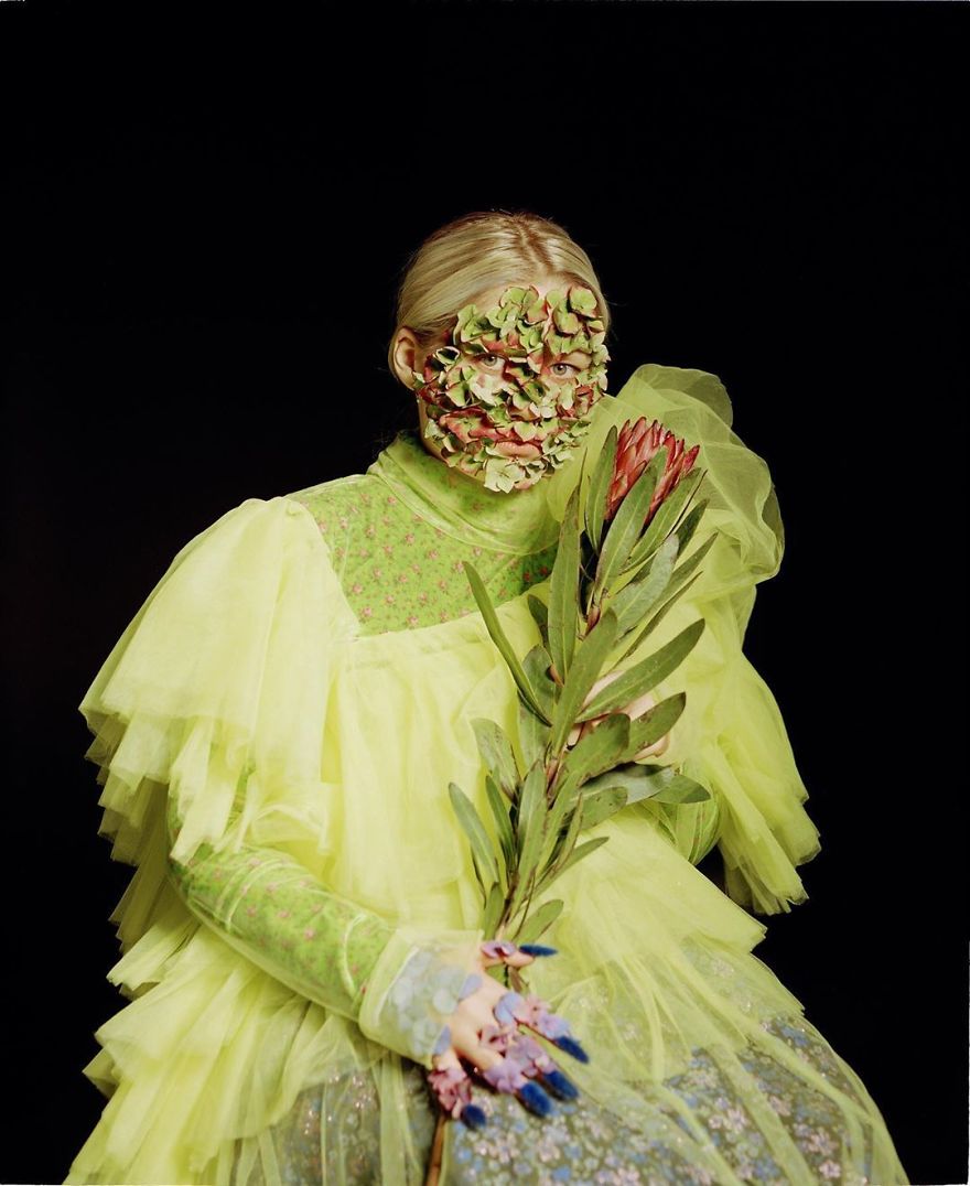 This Russian Artist Dresses Herself And Her Models In Surreal And Weird Costumes Made Out Of Vegetables, Fruits And Plants (74 Pics) This Russian Artist Dresses Herself And Her Models In Surreal And Weird Costumes Made Out Of Vegetables, Fruits And Plants (74 Pics)