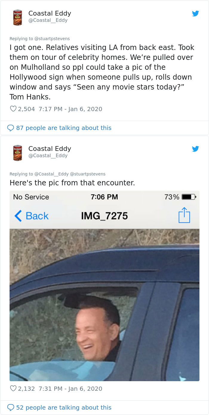 27 Tweets From People That Met Tom Hanks And Were Not Disappointed 27 Tweets From People That Met Tom Hanks And Were Not Disappointed