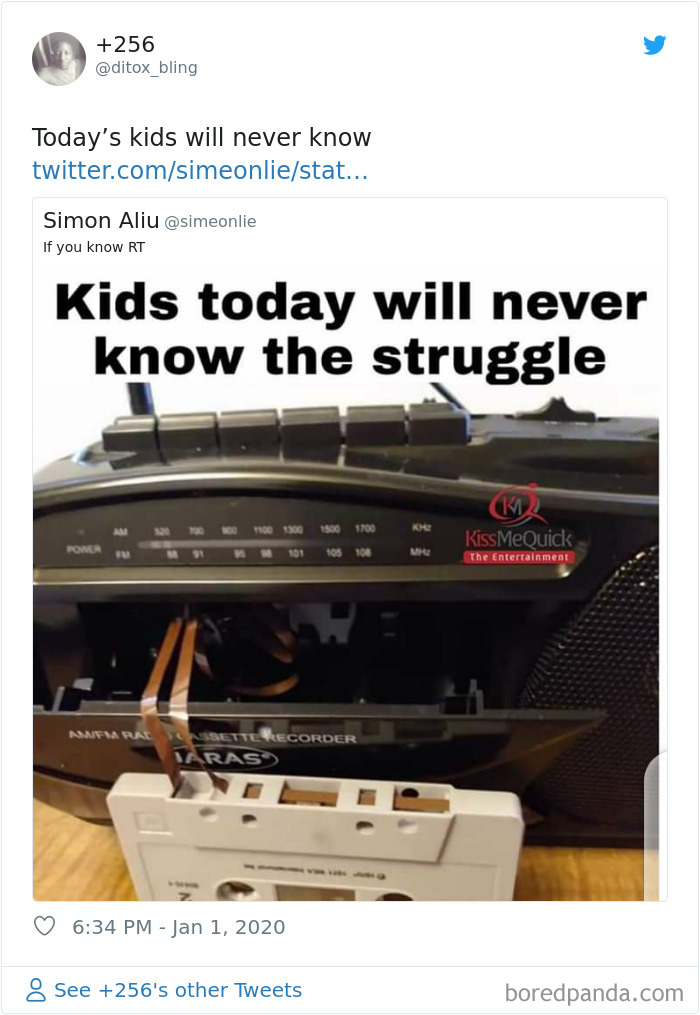 46 Tweets About The Things “Today’s Kids Will Never Know” 46 Tweets About The Things “Today’s Kids Will Never Know”