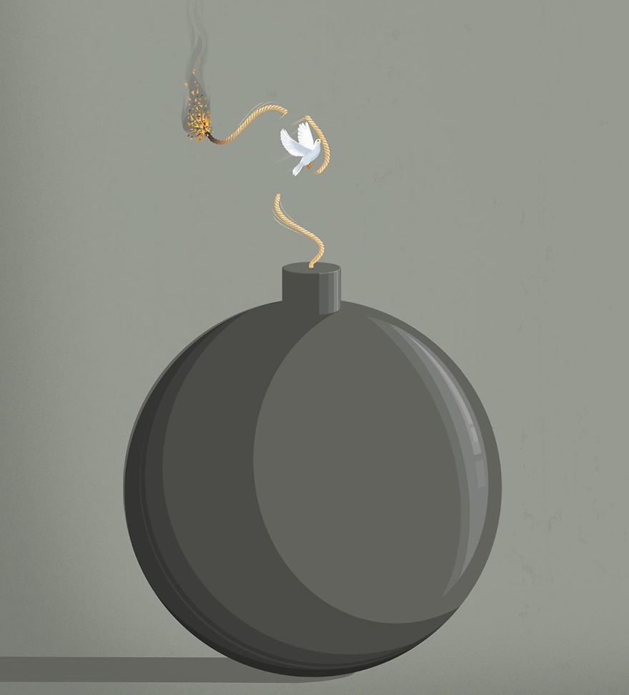 87 Clever Thought-Provoking Illustrations By Stephan Schmitz (New Pics) 87 Clever Thought-Provoking Illustrations By Stephan Schmitz (New Pics)