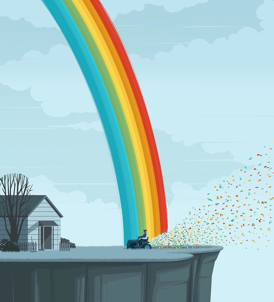 87 Clever Thought-Provoking Illustrations By Stephan Schmitz (New Pics) 87 Clever Thought-Provoking Illustrations By Stephan Schmitz (New Pics)