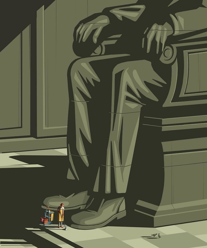 87 Clever Thought-Provoking Illustrations By Stephan Schmitz (New Pics) 87 Clever Thought-Provoking Illustrations By Stephan Schmitz (New Pics)