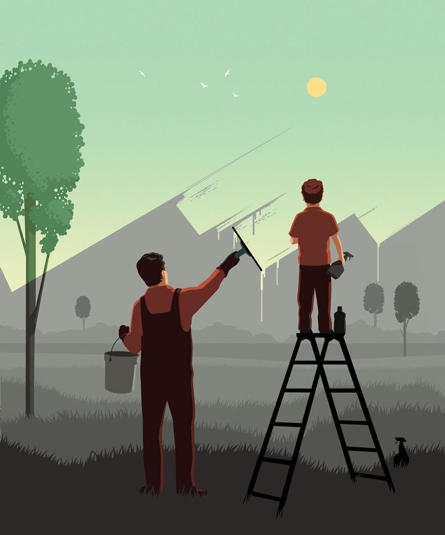 87 Clever Thought-Provoking Illustrations By Stephan Schmitz (New Pics) 87 Clever Thought-Provoking Illustrations By Stephan Schmitz (New Pics)