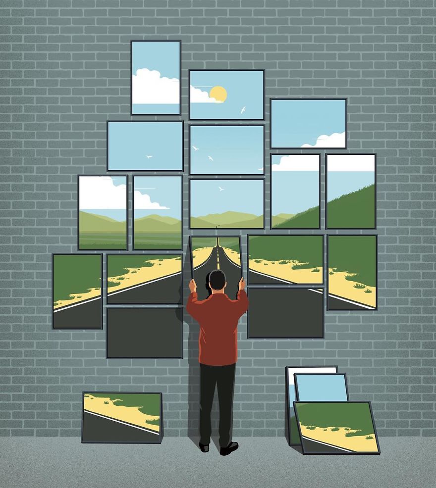 87 Clever Thought-Provoking Illustrations By Stephan Schmitz (New Pics) 87 Clever Thought-Provoking Illustrations By Stephan Schmitz (New Pics)