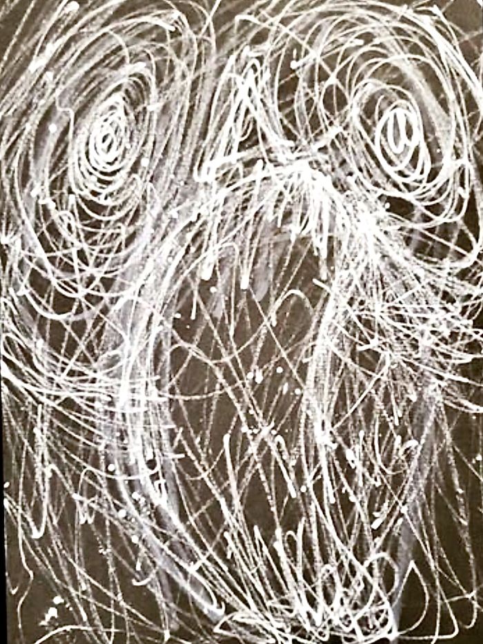 My Schizophrenic Friend Makes Really Intense Paintings Of His Inner Demons My Schizophrenic Friend Makes Really Intense Paintings Of His Inner Demons