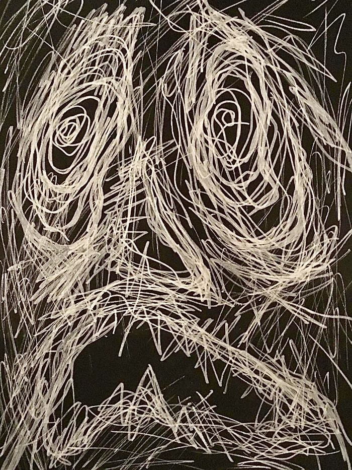 My Schizophrenic Friend Makes Really Intense Paintings Of His Inner Demons My Schizophrenic Friend Makes Really Intense Paintings Of His Inner Demons