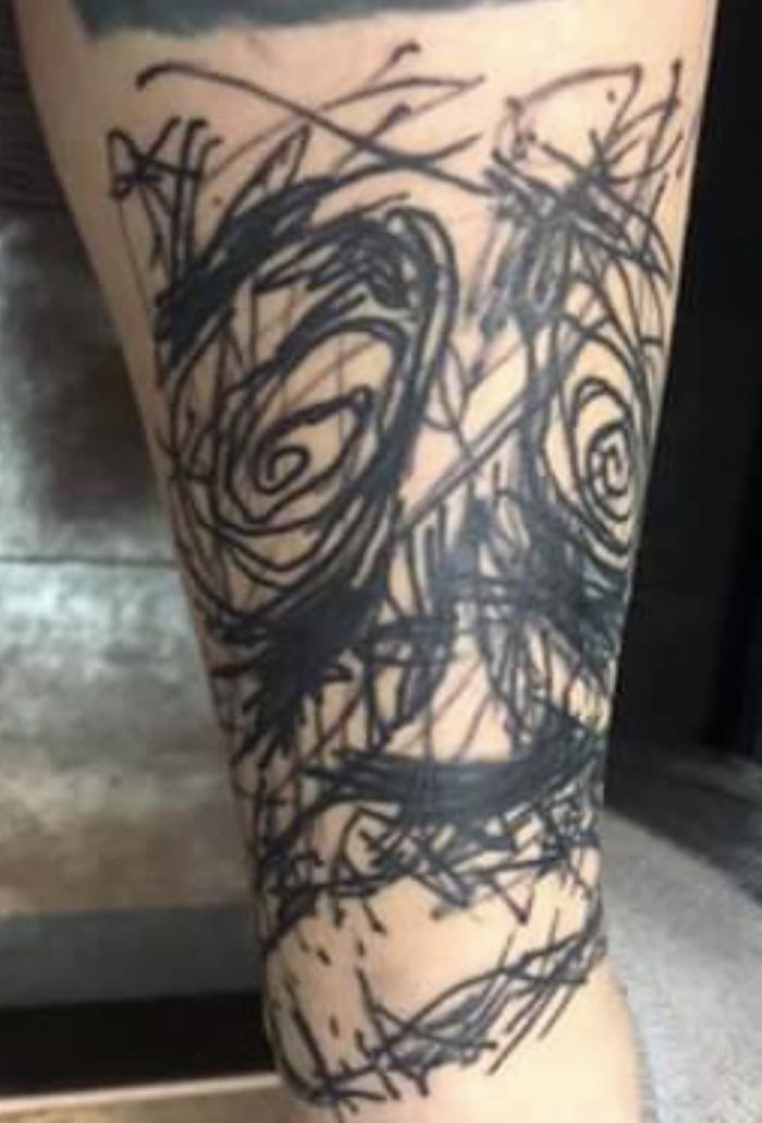 My Schizophrenic Friend Makes Really Intense Paintings Of His Inner Demons My Schizophrenic Friend Makes Really Intense Paintings Of His Inner Demons