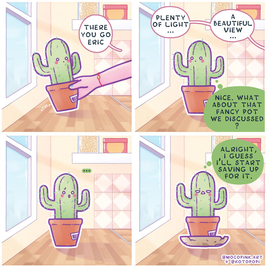 I Created Cute Comics About A Little Cacti I Created Cute Comics About A Little Cacti