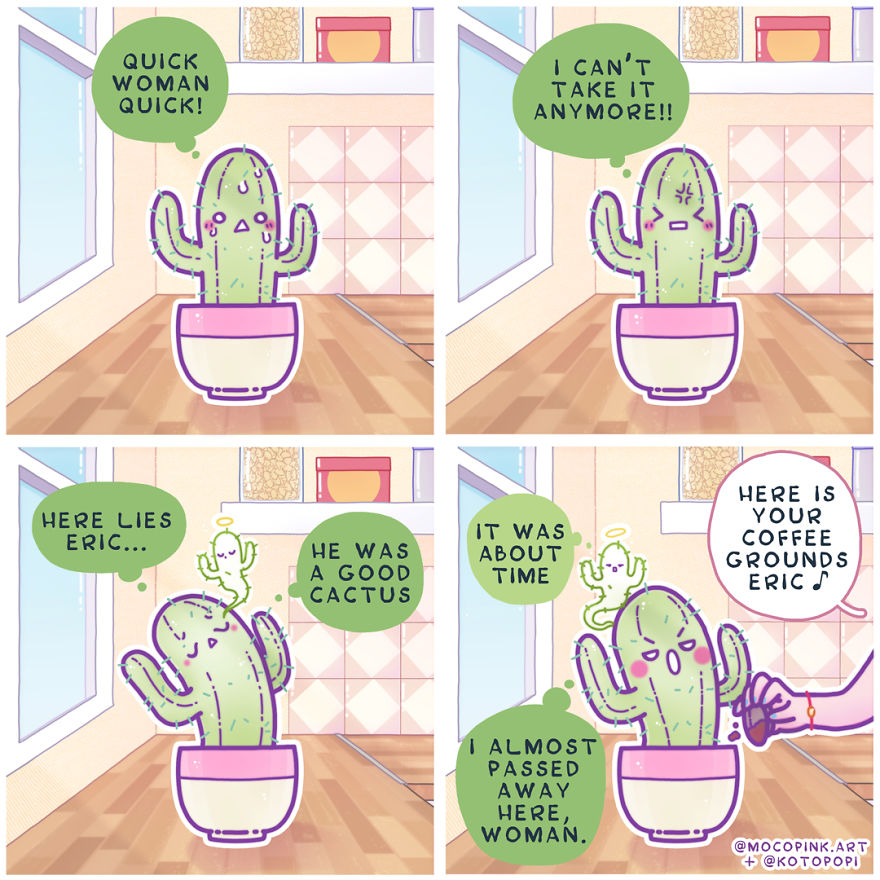 I Created Cute Comics About A Little Cacti I Created Cute Comics About A Little Cacti