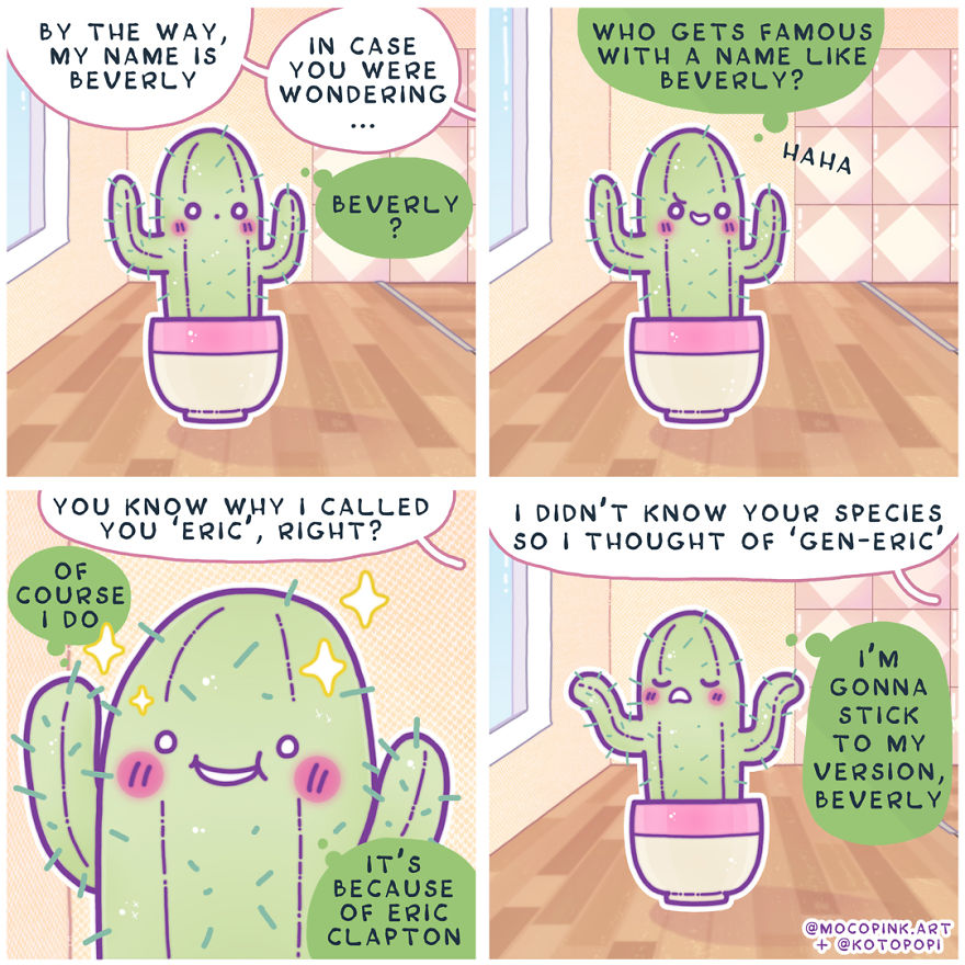 I Created Cute Comics About A Little Cacti I Created Cute Comics About A Little Cacti