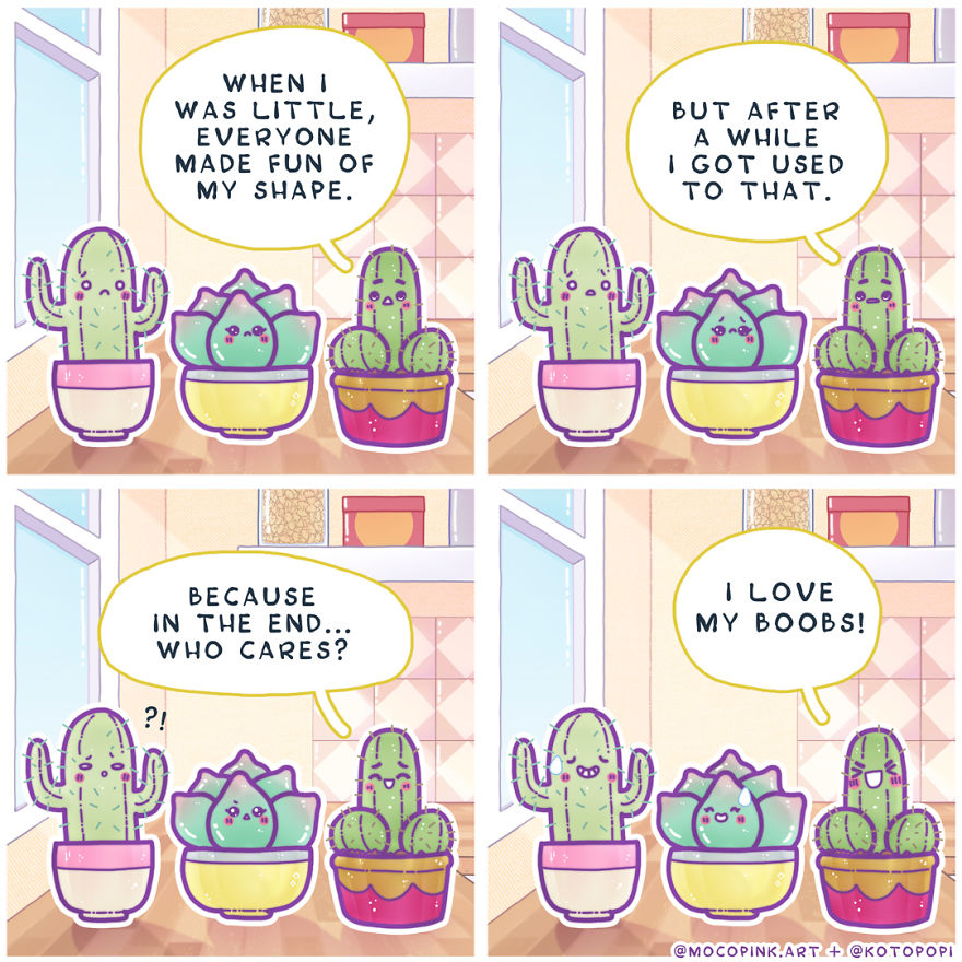 I Created Cute Comics About A Little Cacti I Created Cute Comics About A Little Cacti