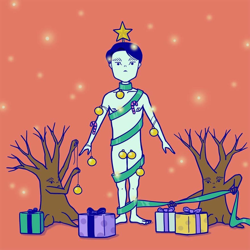 South Korean Artist Inverts The Roles Of People And The Things Around Them In His 30 Absurd Comics South Korean Artist Inverts The Roles Of People And The Things Around Them In His 30 Absurd Comics