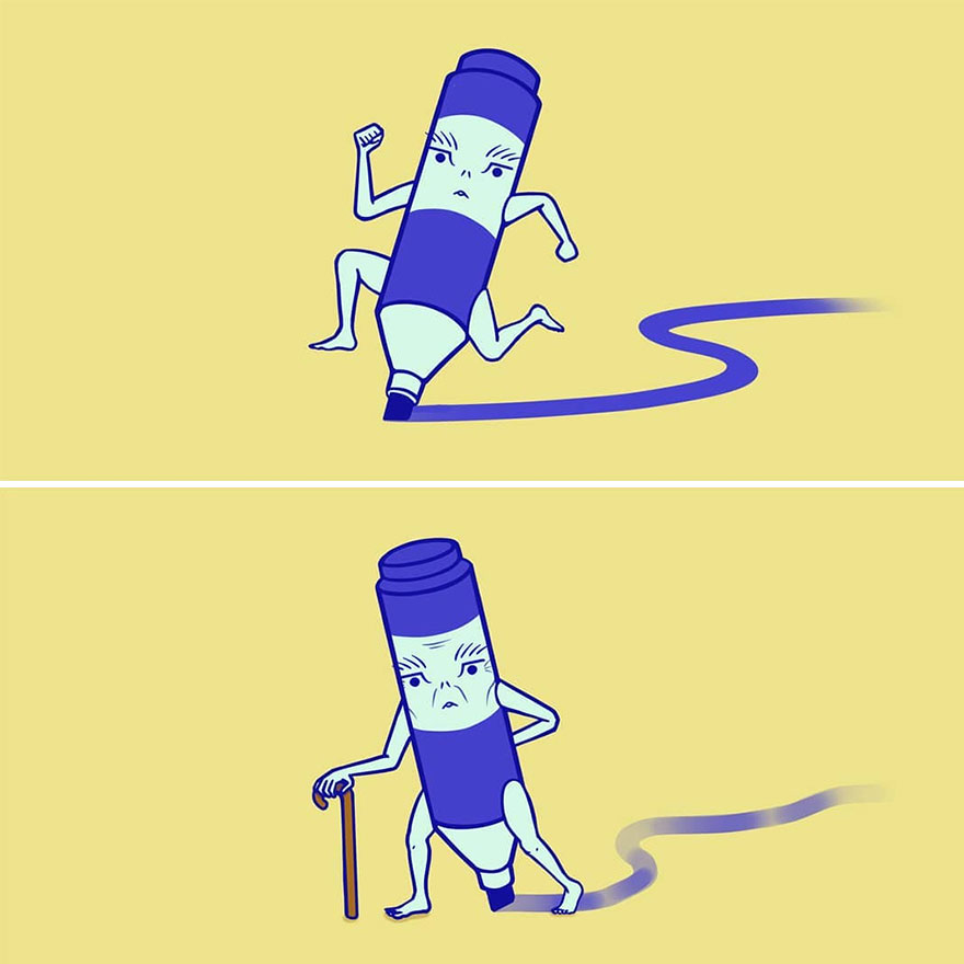 South Korean Artist Inverts The Roles Of People And The Things Around Them In His 30 Absurd Comics South Korean Artist Inverts The Roles Of People And The Things Around Them In His 30 Absurd Comics