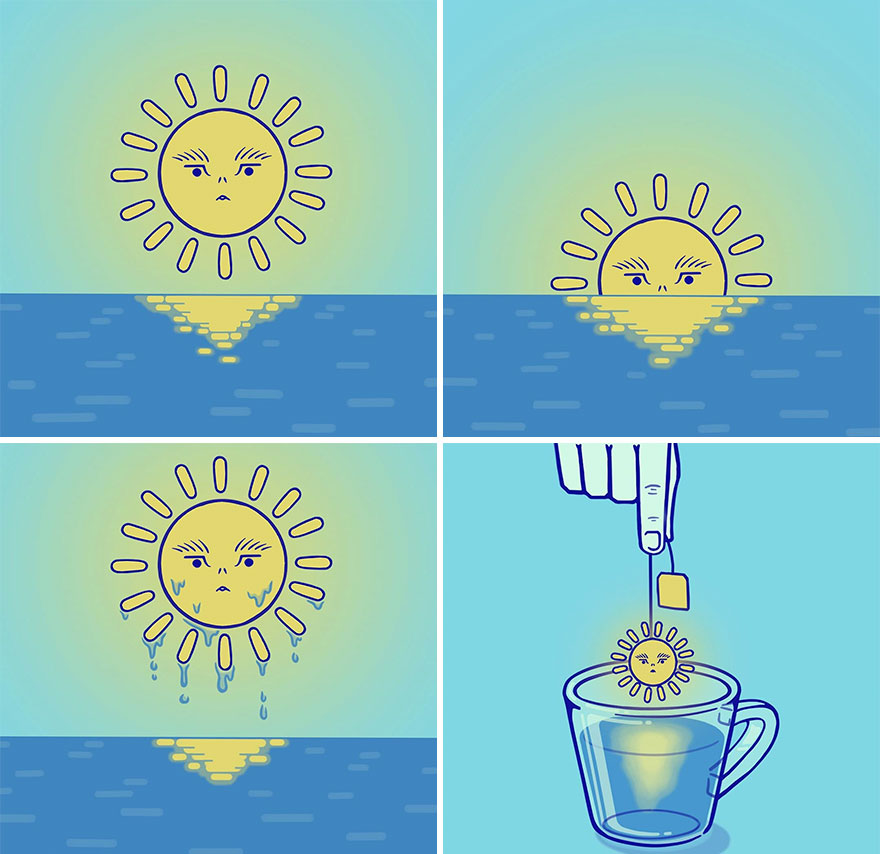 South Korean Artist Inverts The Roles Of People And The Things Around Them In His 30 Absurd Comics South Korean Artist Inverts The Roles Of People And The Things Around Them In His 30 Absurd Comics