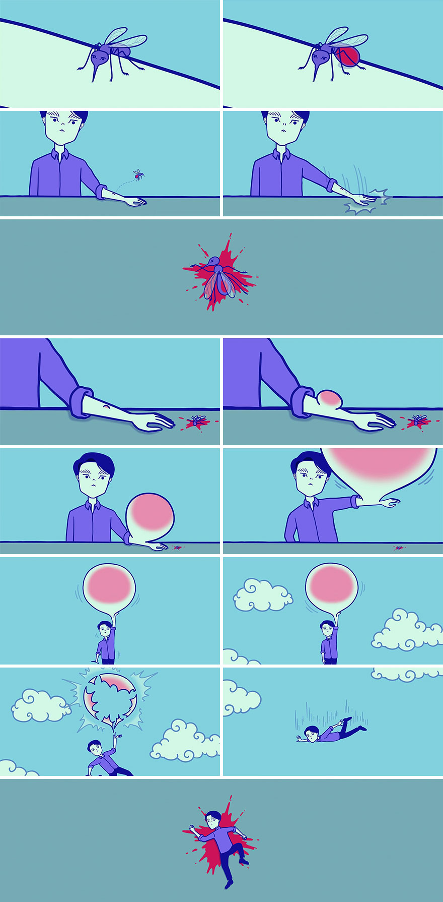 South Korean Artist Inverts The Roles Of People And The Things Around Them In His 30 Absurd Comics South Korean Artist Inverts The Roles Of People And The Things Around Them In His 30 Absurd Comics