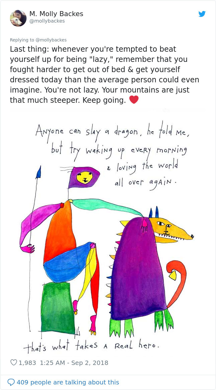 Woman Explains A Lesser Known Symptom Of Depression And People Are Thanking Her