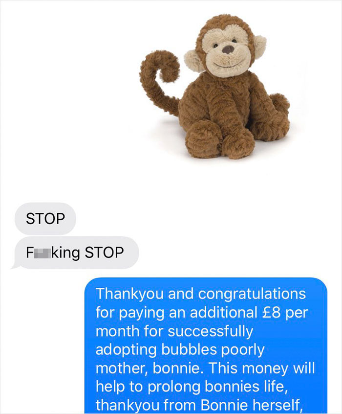 Girl Decides To Prank This Guy Who Gave Her His Number By Texting Him That He’d Just Adopted A Chimp Girl Decides To Prank This Guy Who Gave Her His Number By Texting Him That He’d Just Adopted A Chimp