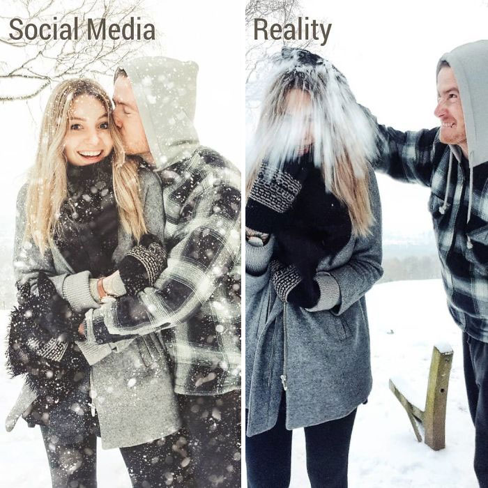 Girl Exposes The Truth Behind Those ‘Perfect’ Instagram Photos With 30 Side-By-Side Pics