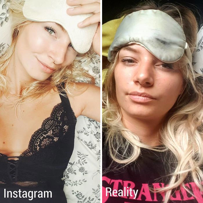 Girl Exposes The Truth Behind Those ‘Perfect’ Instagram Photos With 30 Side-By-Side Pics