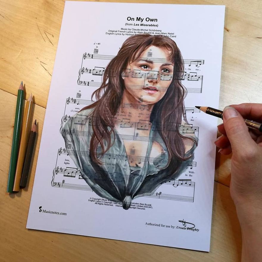 99 Drawings, Made By An Australian Artist, That Might Get A Song Stuck In Your Head