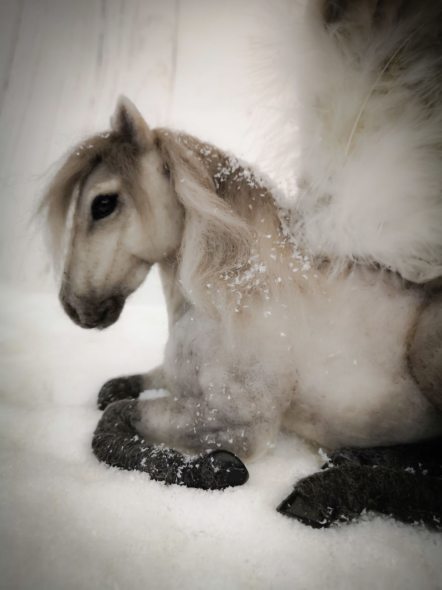 I Created Fanciful Pegasus Using My Child-Like Imagination I Created Fanciful Pegasus Using My Child-Like Imagination