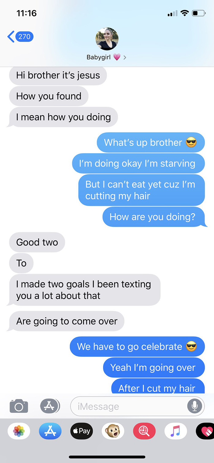 Younger Brother Texts His Sister’s Boyfriend From Her Phone And Their Adorable Exchange Is Going Viral Younger Brother Texts His Sister’s Boyfriend From Her Phone And Their Adorable Exchange Is Going Viral
