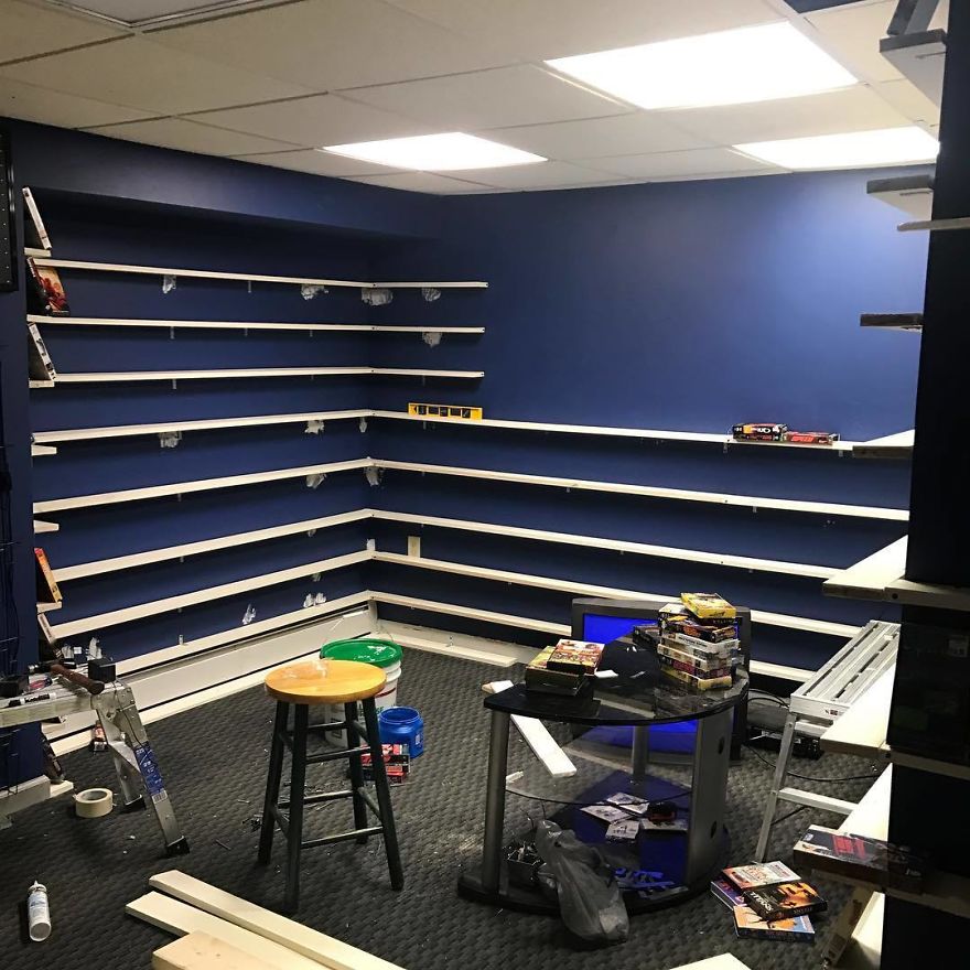 Guy Builds A VHS &lsquo;Store&rsquo; In His Basement And It Might Give You Nostalgia (16 Pics)