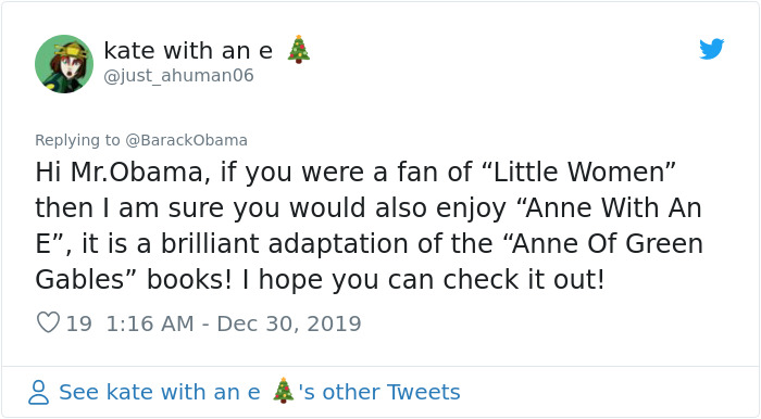 Barack Obama Lists Best Books And Movies Of 2019, Goes Viral On Twitter Barack Obama Lists Best Books And Movies Of 2019, Goes Viral On Twitter