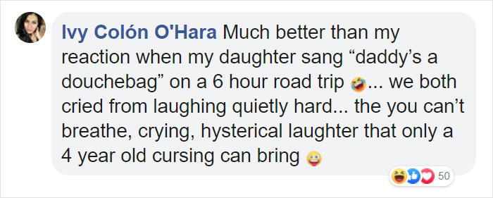Kristen Bell Can’t Contain Herself While Her Husband Explains To Their Daughter What ‘The Middle Finger’ Means Kristen Bell Can’t Contain Herself While Her Husband Explains To Their Daughter What ‘The Middle Finger’ Means