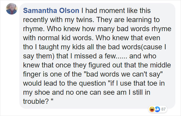 Kristen Bell Can’t Contain Herself While Her Husband Explains To Their Daughter What ‘The Middle Finger’ Means Kristen Bell Can’t Contain Herself While Her Husband Explains To Their Daughter What ‘The Middle Finger’ Means