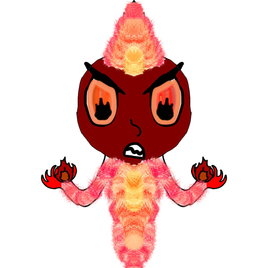 I Made Characters Based On Emotions And Colours I Made Characters Based On Emotions And Colours