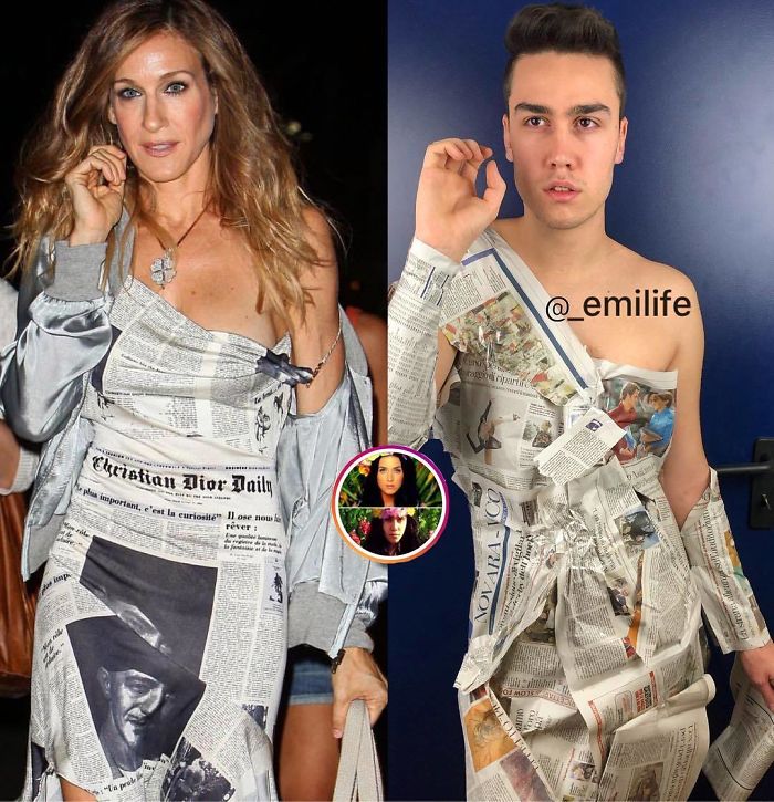This Italian Guy Trolls Celebrity Outfits And 1.5 Million People Love It (134 New Pics) This Italian Guy Trolls Celebrity Outfits And 1.5 Million People Love It (134 New Pics)