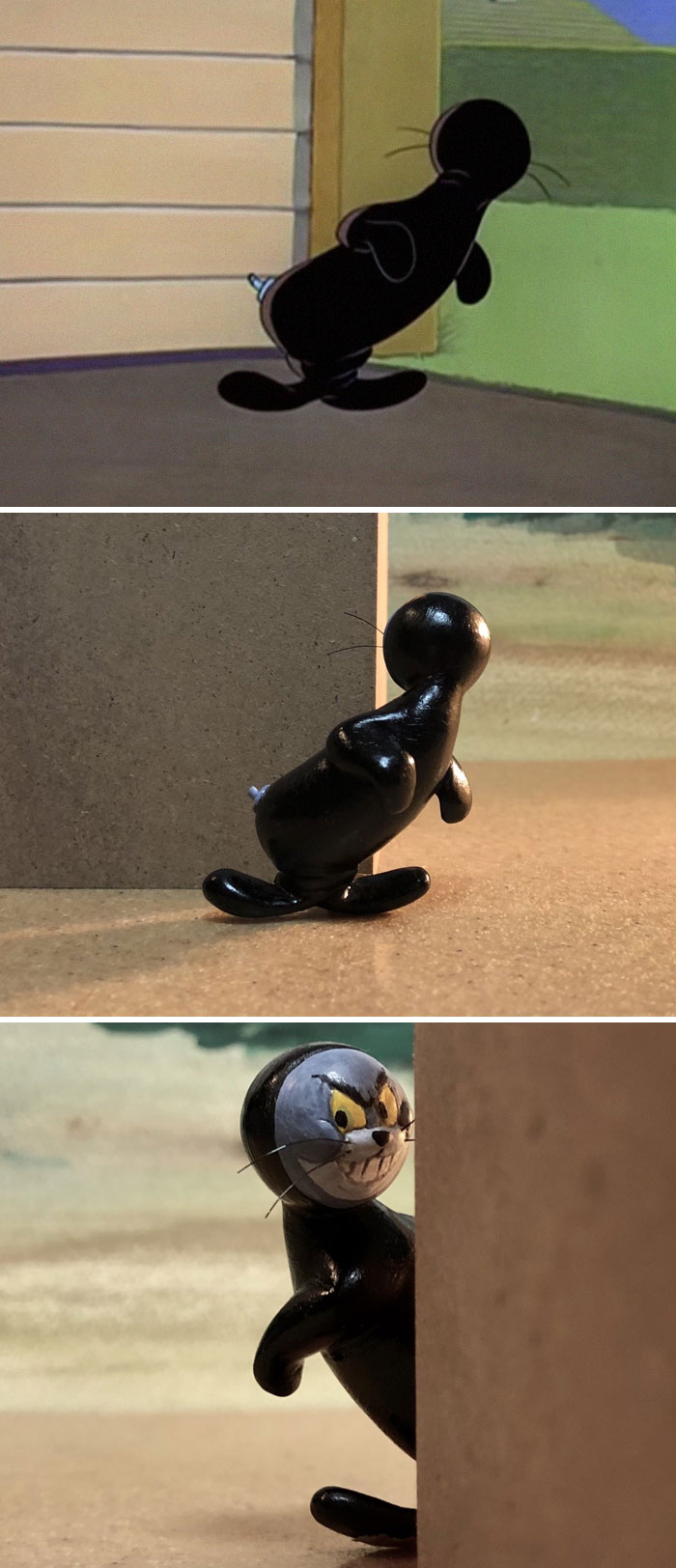 Japanese Artist Turns Tom And Jerry’s Most Unfortunate Moments Into Sculptures, And The Result Is Hilarious Japanese Artist Turns Tom And Jerry’s Most Unfortunate Moments Into Sculptures, And The Result Is Hilarious