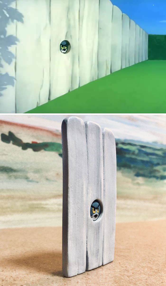 Japanese Artist Turns Tom And Jerry’s Most Unfortunate Moments Into Sculptures, And The Result Is Hilarious Japanese Artist Turns Tom And Jerry’s Most Unfortunate Moments Into Sculptures, And The Result Is Hilarious