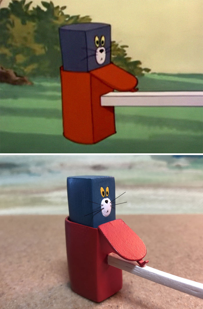 Japanese Artist Turns Tom And Jerry’s Most Unfortunate Moments Into Sculptures, And The Result Is Hilarious Japanese Artist Turns Tom And Jerry’s Most Unfortunate Moments Into Sculptures, And The Result Is Hilarious