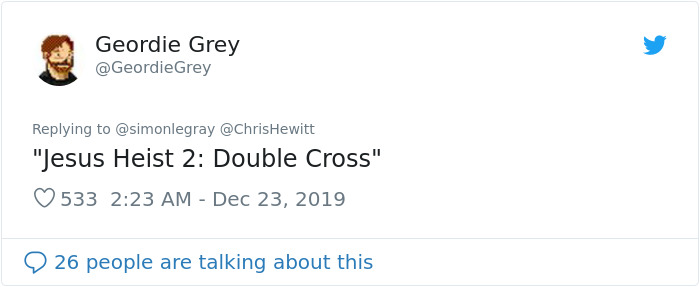 ‘Jesus Christ’ Autocorrect Fail Inspires Hilarious Film Ideas ‘Jesus Christ’ Autocorrect Fail Inspires Hilarious Film Ideas
