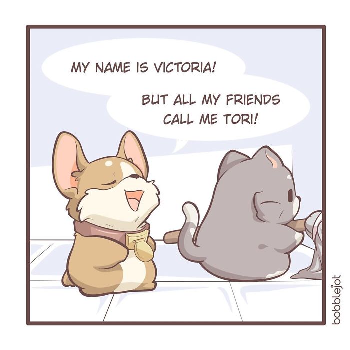 A Comic About An Unwanted Corgi And A Lonely Kitten Becoming Friends Is Warming People&#8217;s Hearts